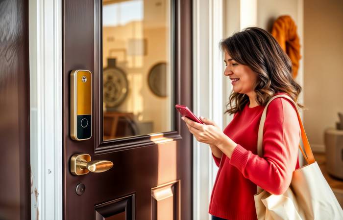 Smart Locks sind mehr als nur elektronische Türschlösser. (Foto: AdobeStock - 1171339886 LIDIIA)