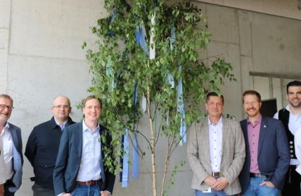 Bürkert feiert Richtfest für nachhaltige Produktions- und Energiezentrale (Foto: Bürkert Fluid Control Systems)