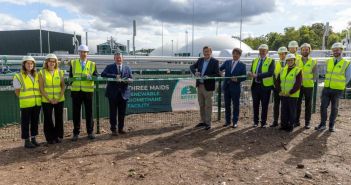 Three Maids Hill Biomethananlage versorgt über 9000 Haushalte (Foto: Qualitas Energy)