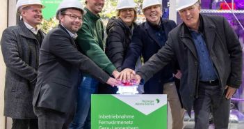 Moderne iKWK-Anlage versorgt 800 Wohnungen, speist überschüssigen Strom (Foto: TEAG Thüringer Energie AG)