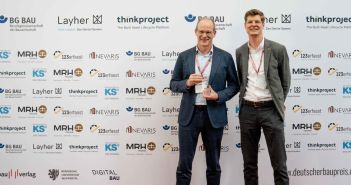 FingerHaus dritter beim Deutschen Baupreis 2026 Kategorie Bauunternehmen (Foto: Bauverlag)